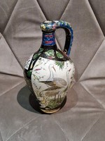 Fischer 1882 kancsó, gólya motívum