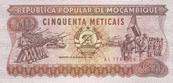 50   Meticas     1986     Mozambik