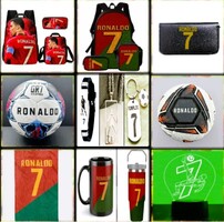 Ronaldo Ajándékcsomag Táskaszett Pénztárca Bögre Törölköző Kulacs Lámpa Nyaklánc Karkötő Ladba Új!