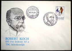 F3501 / 1982 Robert Koch bélyeg FDC-n
