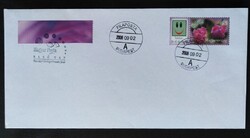 F4953d / 2008 Üdvözlettel bélyegek - Virágok bélyeg FDC-n