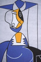 Roy Lichtenstein - Woman with Hat, 1962- litográfia 50x35 cm