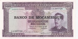 500   Escudos     1967     Mozambik