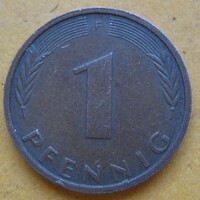 NSZK 1 pfennig 1976 F (B52)