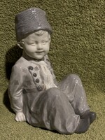 Régi porcelán figura, dísztárgy, nipp