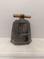 Antik Tibet tibeti buddhista csengő buddha vékonyfalú bronz harang szertartási eszköz 524 2952
