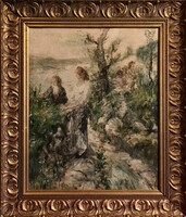 Náray Aurél (1883 - 1948) : Parkban