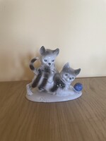 Carl scheidig porcelain katzen