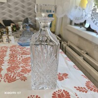 Csiszolt kristály Whisky palack, dugó  eladó!