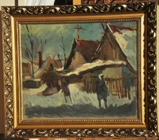 Balla László (1906-) : Tél