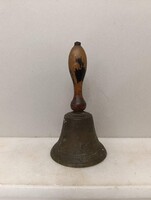 Antique School Bell with Bronze Handle, 528 2975