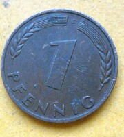 NSZK 1 pfennig 1950 F (B88)