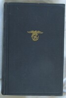 Adolf H:Mein Kampf, 1937 kiadás,  jó állapotban, nem hiányos 782 oldal.