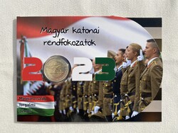 Magyar katonai rendfokozatok bliszter 100 Forint - csupán 500 példány! RITKA, sorszám: 368