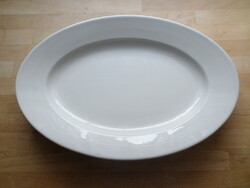 II. v.h.-s 1941 Munkaszolgálatos Bavaria fehér porcelán tál 27,5 x 41 cm