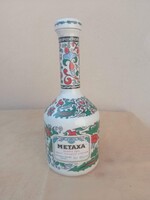 Metaxa porcelán pálinka palack