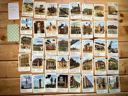 Budapesti séták, gyermek kvartett, kártya, kártyajáték