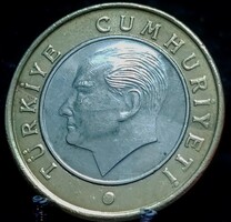 Törökország 1 török Font, 2020 C12A5