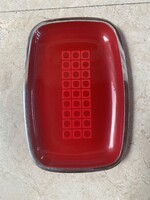 Retro fém tálca 28x19cm