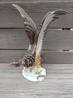 Herendi porcelán Turul 33 cm.