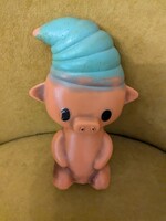 MAZSOLA RETRO gumifigura , sípolós Mazsola figura-játék