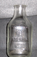 Vintage  Pyrex American Sterilizer  tejes üveg palack
