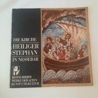 Neszebari Szent István Templom freskói -  német nyelvű kiadvány -   Szófia  1970 -es évek