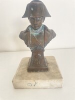 Fém Napoleon büszt 20 cm