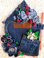 Farmer cottage ajtókopogtató üzenő