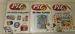 Pif (Gadget) magazin csomag 15 db lapszám (70-es évek)