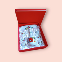 Kalocsai Porcelàn - Pálinkás Készlet Díszdobozban