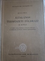 Régi könyv: Általános természeti földrajz II.