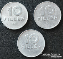 10 Fillér 1978; 1980 BP.