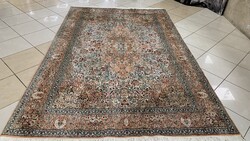 4002 Kasmíri hernyóselyem Isfahan kézi perzsa szőnyeg 185X280CM