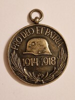 Magyar I. Világháborús emlékérem 1914-1918