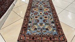 3927 Álomszép Hindu Tabríz kézi gyapjú perzsa szőnyeg 80X145CM