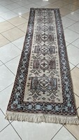 3879 Kazak Kars kézi csomó gyapjú perzsa futó szőnyeg 80X290CM