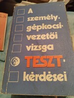 Jakab Ferenc: A személygépkocsi-vezetői vizsga teszt-kérdései