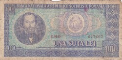 100   Lei   1966   Románia
