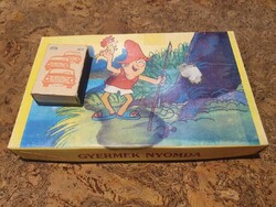 Retro hiánytalan nagy ho-ho horgász gyermek nyomda szocreál kádár mokép triál Pannónia filmstúdio