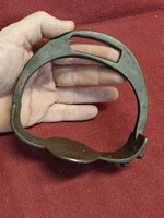 Régi érdekes réz kengyel.
