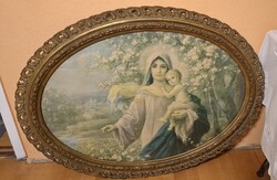 Szentkép blondel keretben