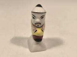 Òherendi antik extra mini kínai porcelán figura 3,5cm