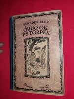 C. 1920. Benedek Elek :Óriások és törpék mesekönyv mesegyűjtemény a képek szerint ATHENEUM
