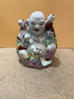 Régi porcelán buddha szobor. 7735