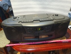 Retro Schneider PCD-636 rádiósmagnó kazetta boombox sétálómagnó hi-fi 28