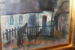 B. Mikli Ferenc garantáltan eredeti festmény 182