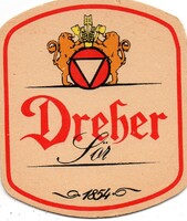 Söralátét: DREHER sör. (reklám)