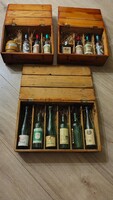 MAGYAR ÁLLAMI PINCEGAZDASÁG BUDAFOK : MÁRKA VERMOUTH ! FA DOBOZ - LÁDA 3db! Industrial loft design
