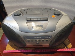 Retro Thomson TM9049 rádiósmagnó kazetta boombox sétálómagnó hi-fi 25
